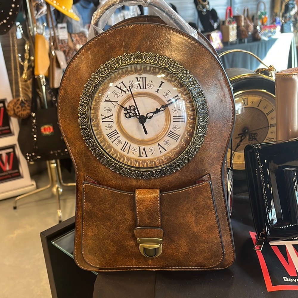 Clock Shoulder Bag